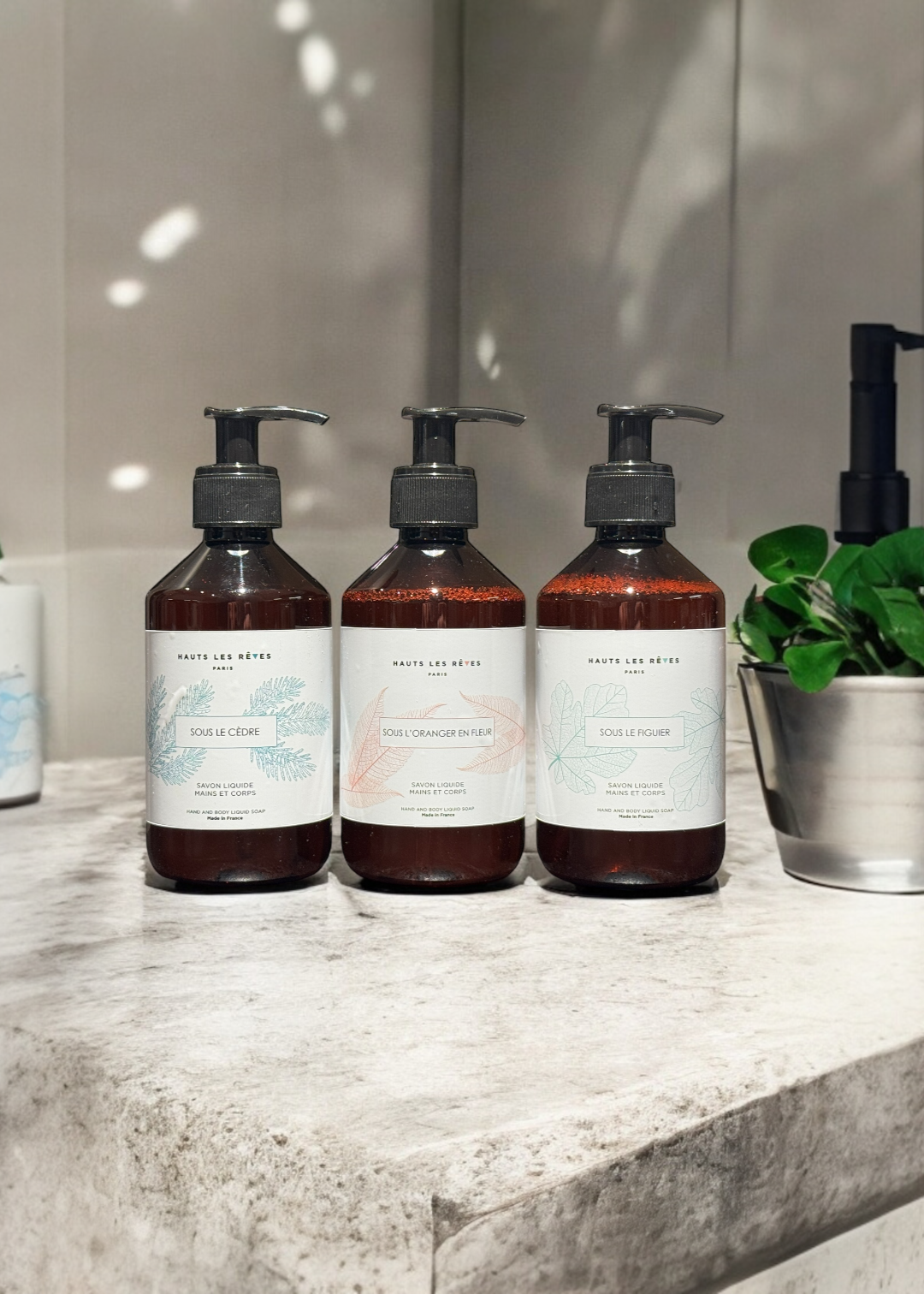 Savon liquide parfumé "Sous l'oranger en fleur"