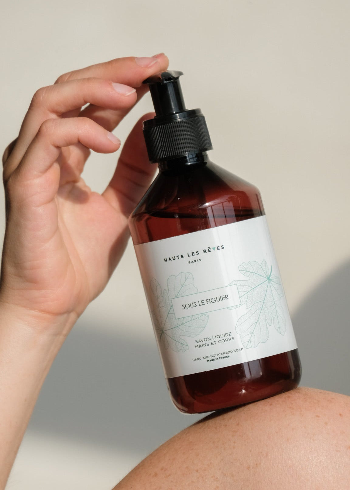 Savon liquide parfumé "Sous le figuier"
