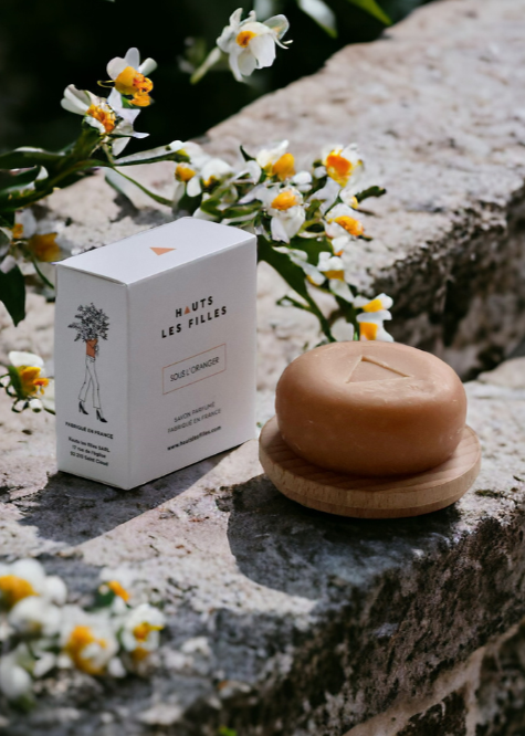 Savon parfumé Sous l'oranger en fleur