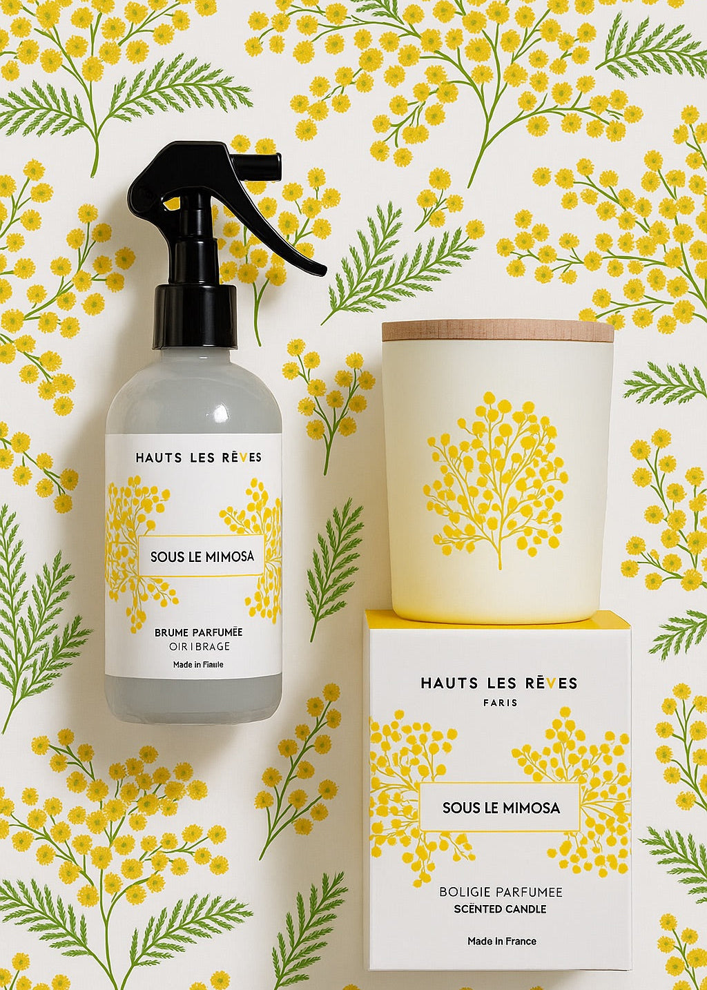 Brume parfumée d'intérieur "Sous le mimosa"