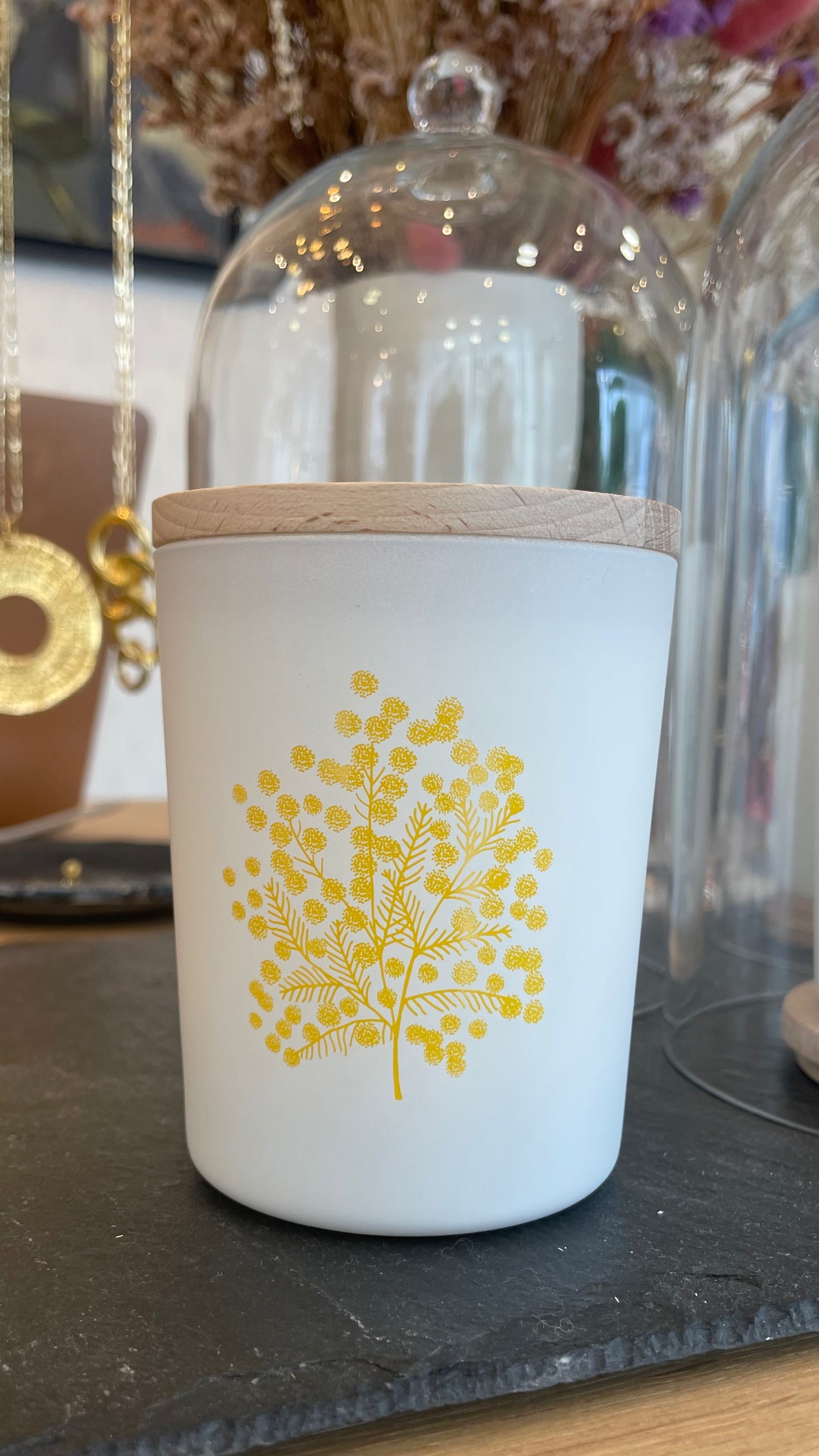 Bougie parfumée "Sous le Mimosa"