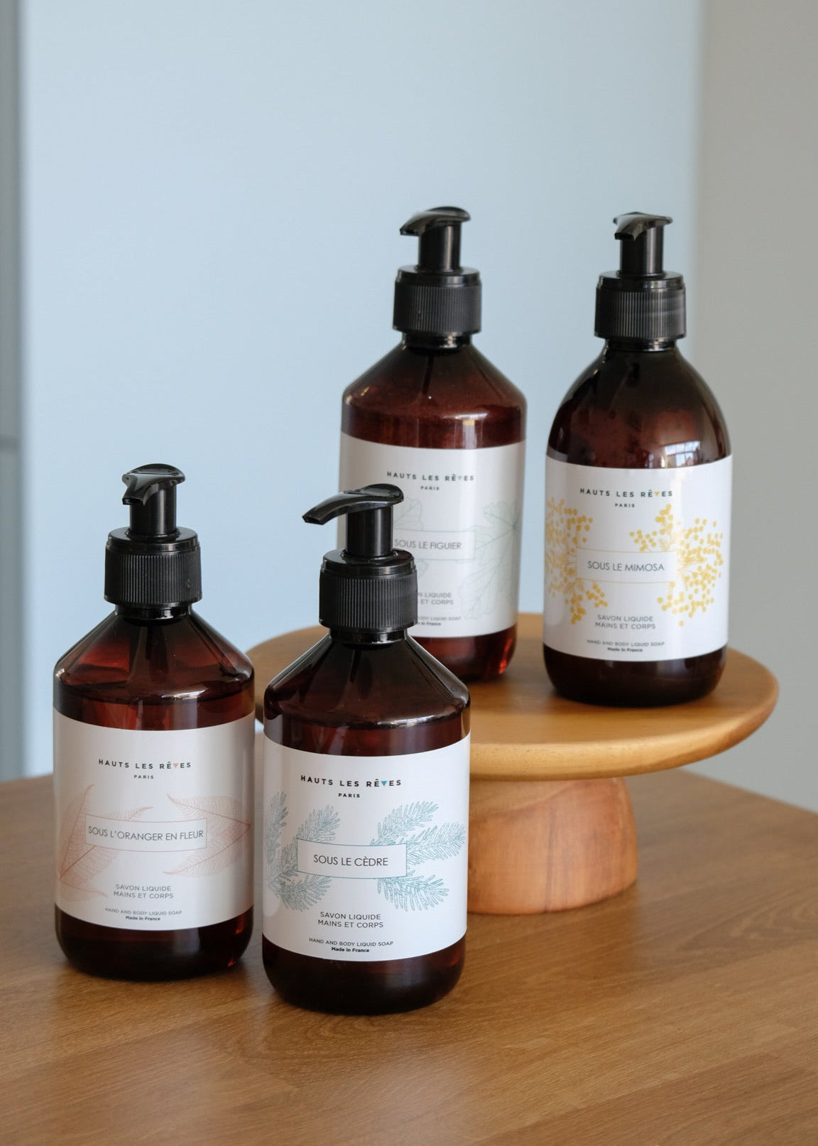 Savon liquide parfumé "Sous le figuier"